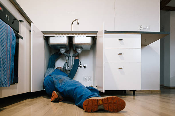 Professional Drain Cleaning technician working in Clayton, WA
